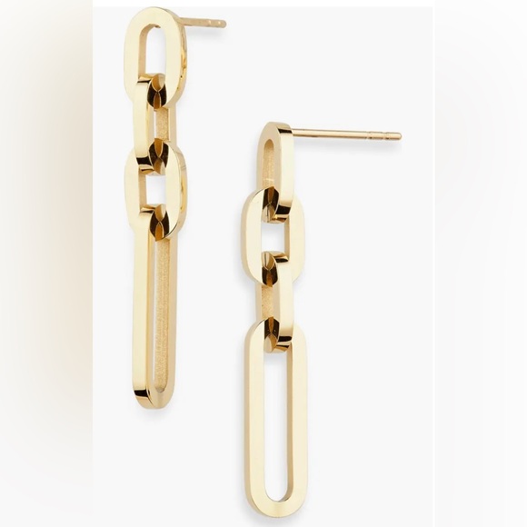 Jenny Bird Andi Drop Link Earrings - Picture 1 of 2